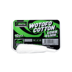 Wotofo 6mm Organic Cotton 10pcs