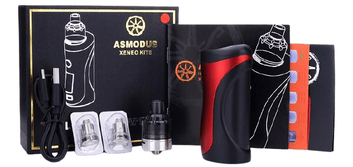 Asmodus Xeneo Kit 80W Red Black Info Pack