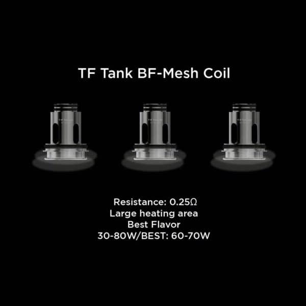 Coils for Smok TF Tank BF Mesh 0.25Ω Info