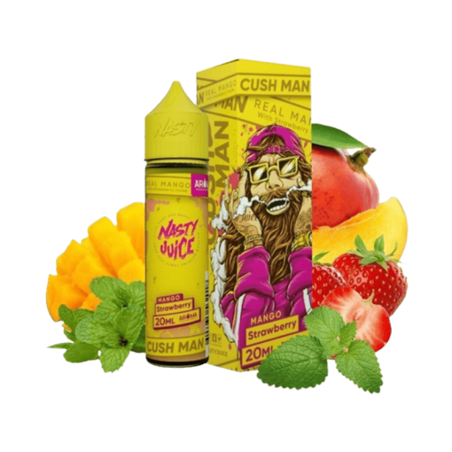 Cush Man Strawberry Mango Low Mint 20ml for 60ml