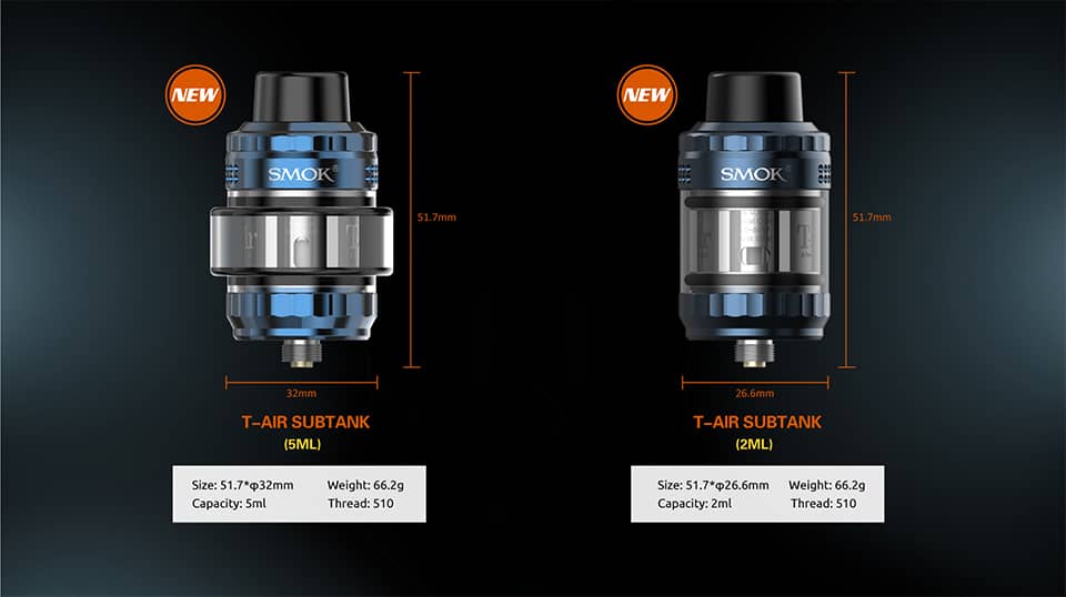 Smoktech - T-Air Subtank 5ml Size
