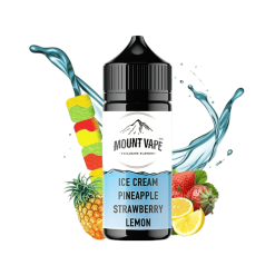 Ice Cream Pineapple Strawberry Lemon 10ml for 30ml by Mount Vape