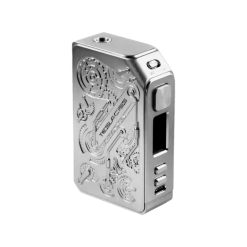 Tesla Punk II 220W Mod Matt Stainless Steel