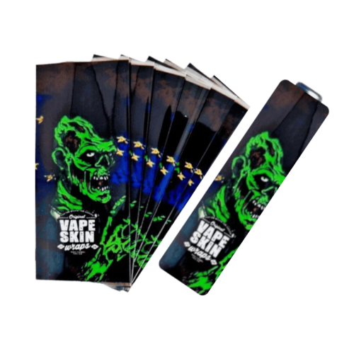Poison Zombie Attack Plastic Wrap for 21700