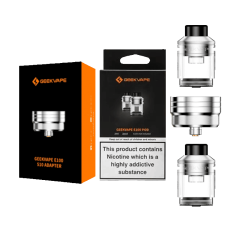 Geekvape 2x E100 Pods + 510 Adapter Tank Kit Silver