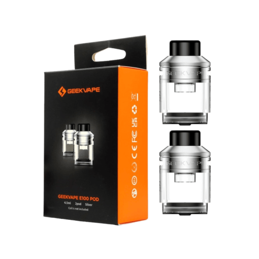 Geekvape Aegis Eteno E100 Pod Tank 4.5ml 2pcs Silver