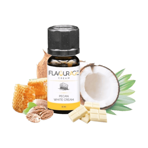 Pecan White Cream 10ml by Flavourage