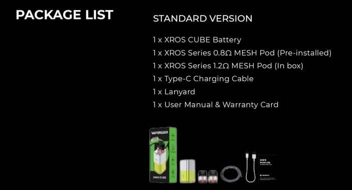 Vaporesso XROS Cube 900mAh Pod Kit Banner6