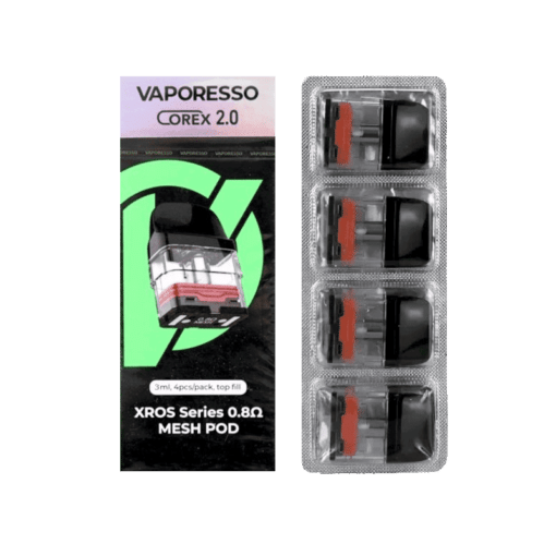 Cartridges for Vaporesso XROS CoreX 2.0 Mesh Pod Top Fill 3ml 0.8Ω