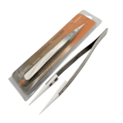 Swiss Quality Ceramic Tweezers Silver
